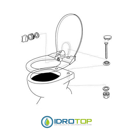 COPRIWATER BIDET 320T GRY
