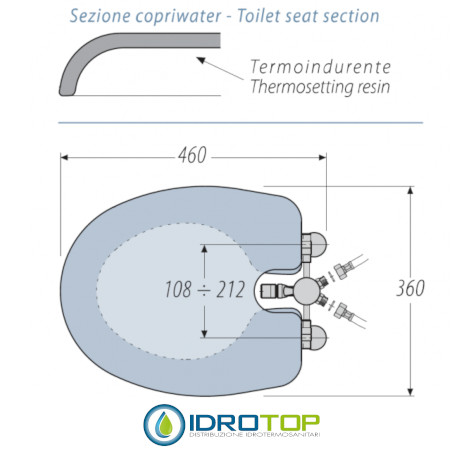 COPRIWATER BIDET 520T OT